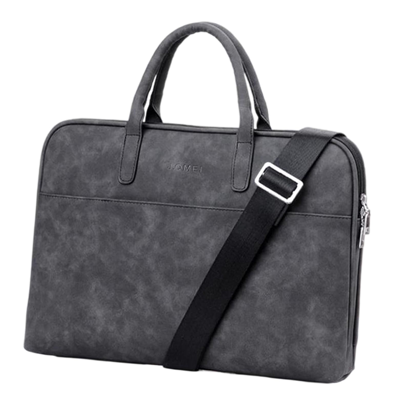 Laptop Sleeve With Straps with Handle for Men College School Black 17.3inch