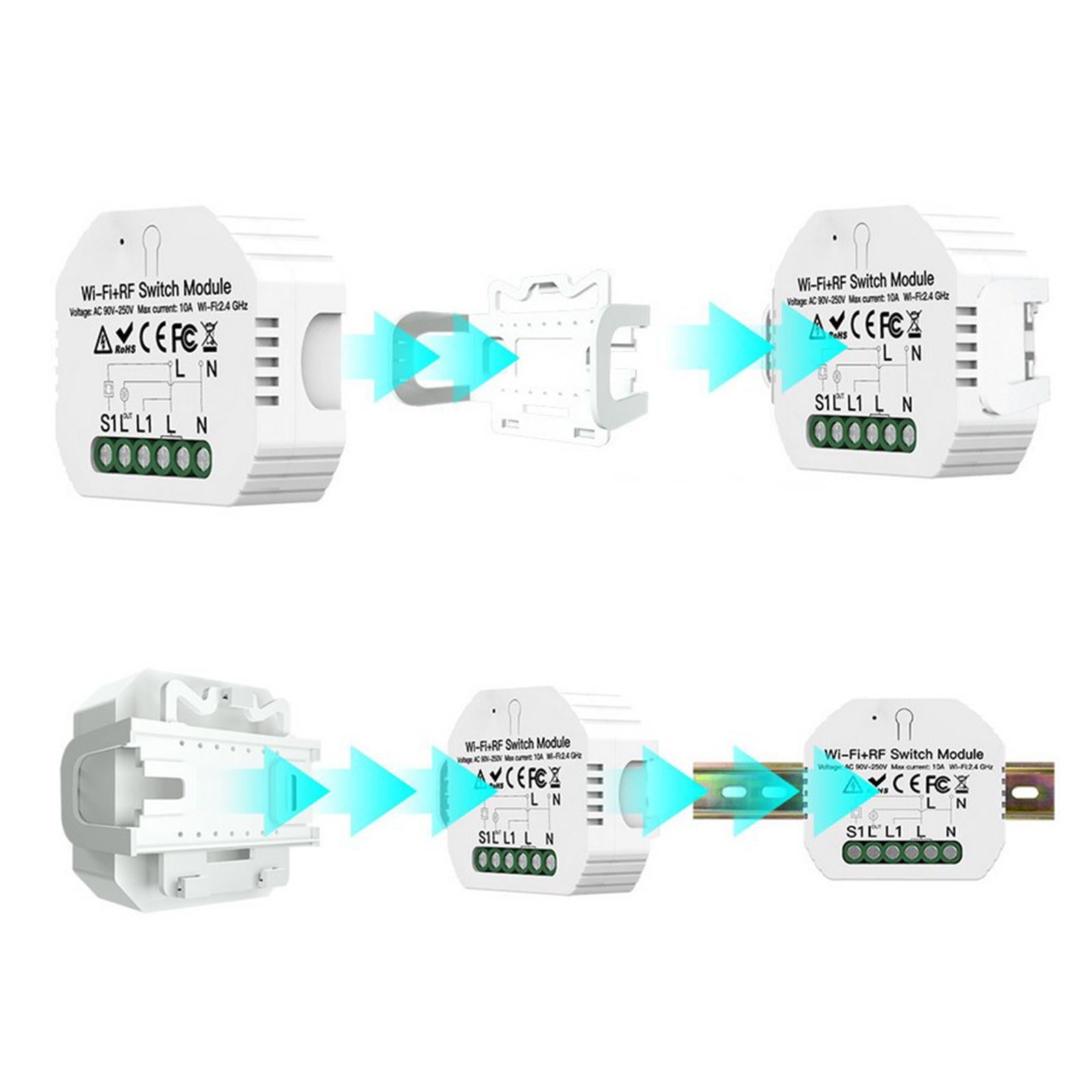Mini Light Switch Module Wifi DIY Switch DIY Breaker Supports For Alexa