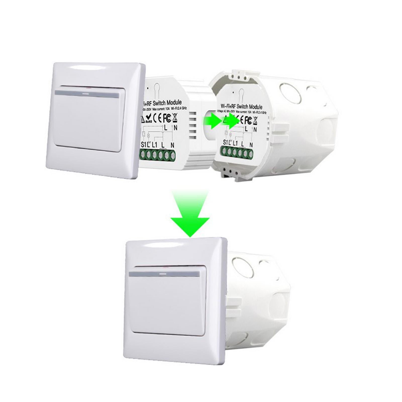 Mini Light Switch Module Wifi DIY Switch DIY Breaker Supports For Alexa