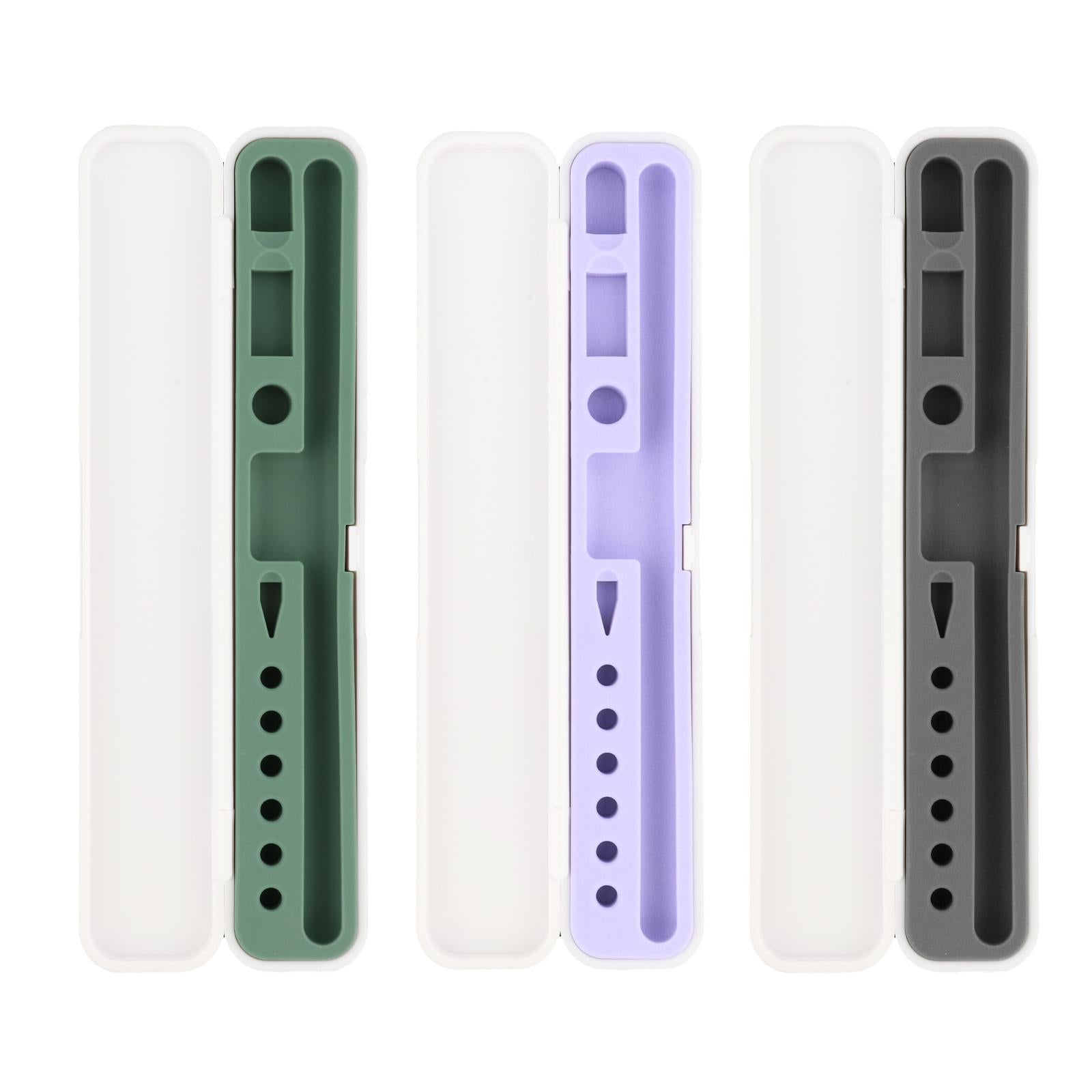 Pencil Holder Mini Case Box for Apple Pencil 1ST / 2ND Gen for iPad 9.7 2018 Purple
