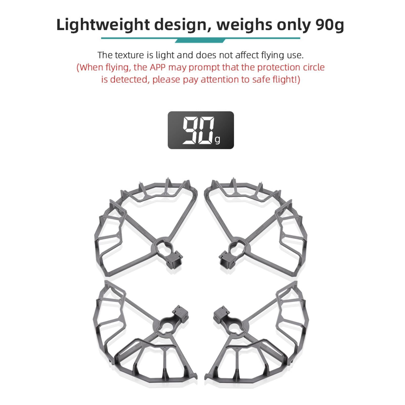 4 Pieces Propeller Guard Scratch Proof Fit for DJI AIR 2S Drone Spare Parts