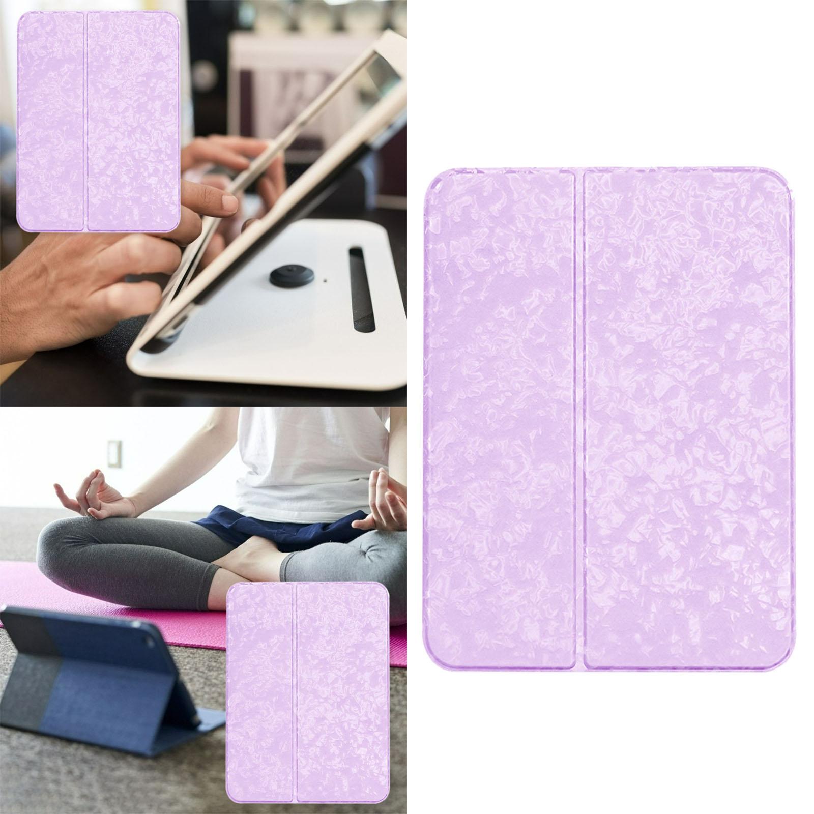 Smart Cover Pencil Holder for iPad Mini 6 Case 2021 Screen Protector Light Purple