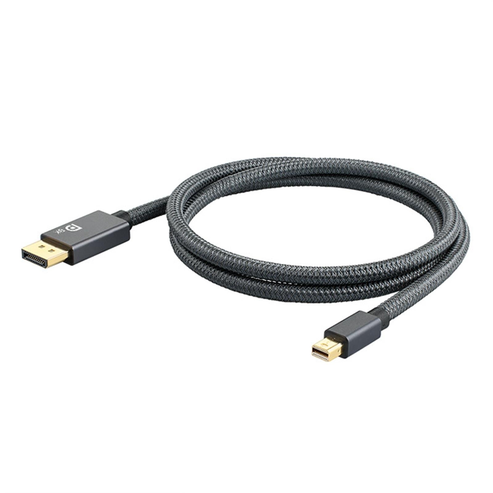 Mini DisplayPort to DisplayPort Cable 4K Resolution Converter for Laptop