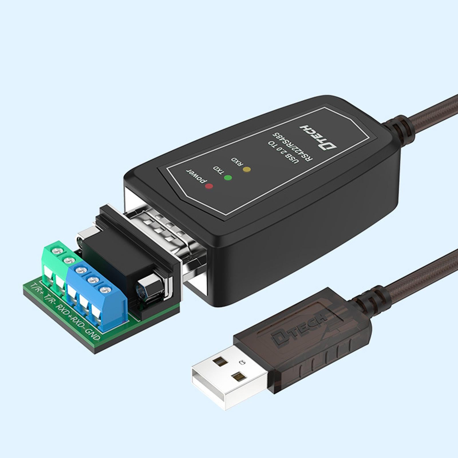USB to RS422 or RS485 Serial Port Converter Adapters Cable 600W Anti-Surge Cable Length 1.5m