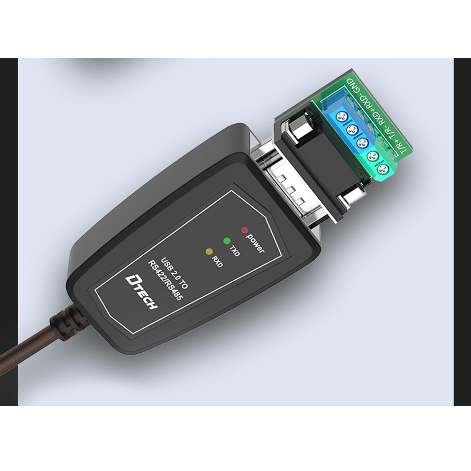 USB to RS422 or RS485 Serial Port Converter Adapters Cable 600W Anti-Surge Cable Length 1.5m