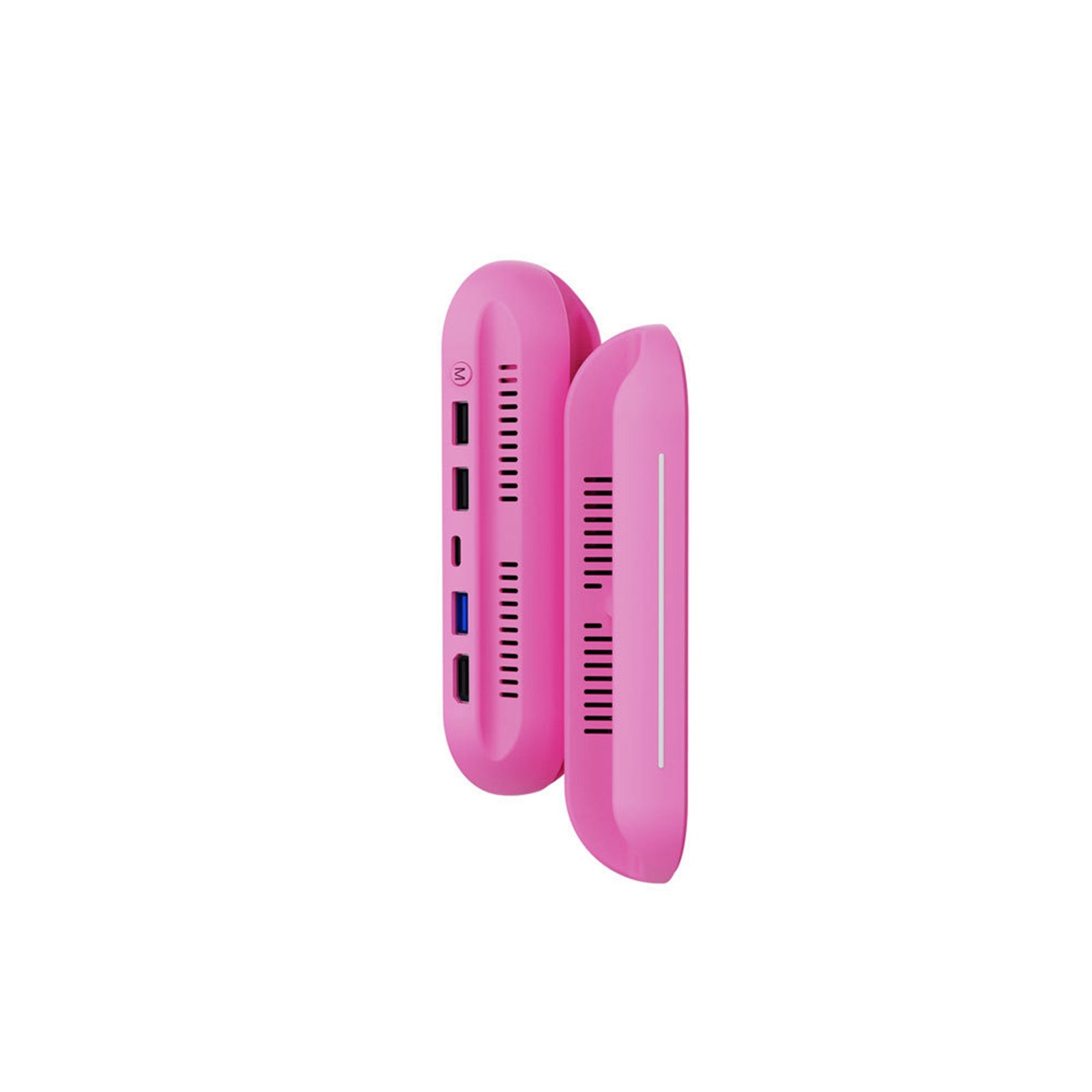 Portable Dock Station USB 3.0 2.0 Replacement for Nintendo Switch Host pink