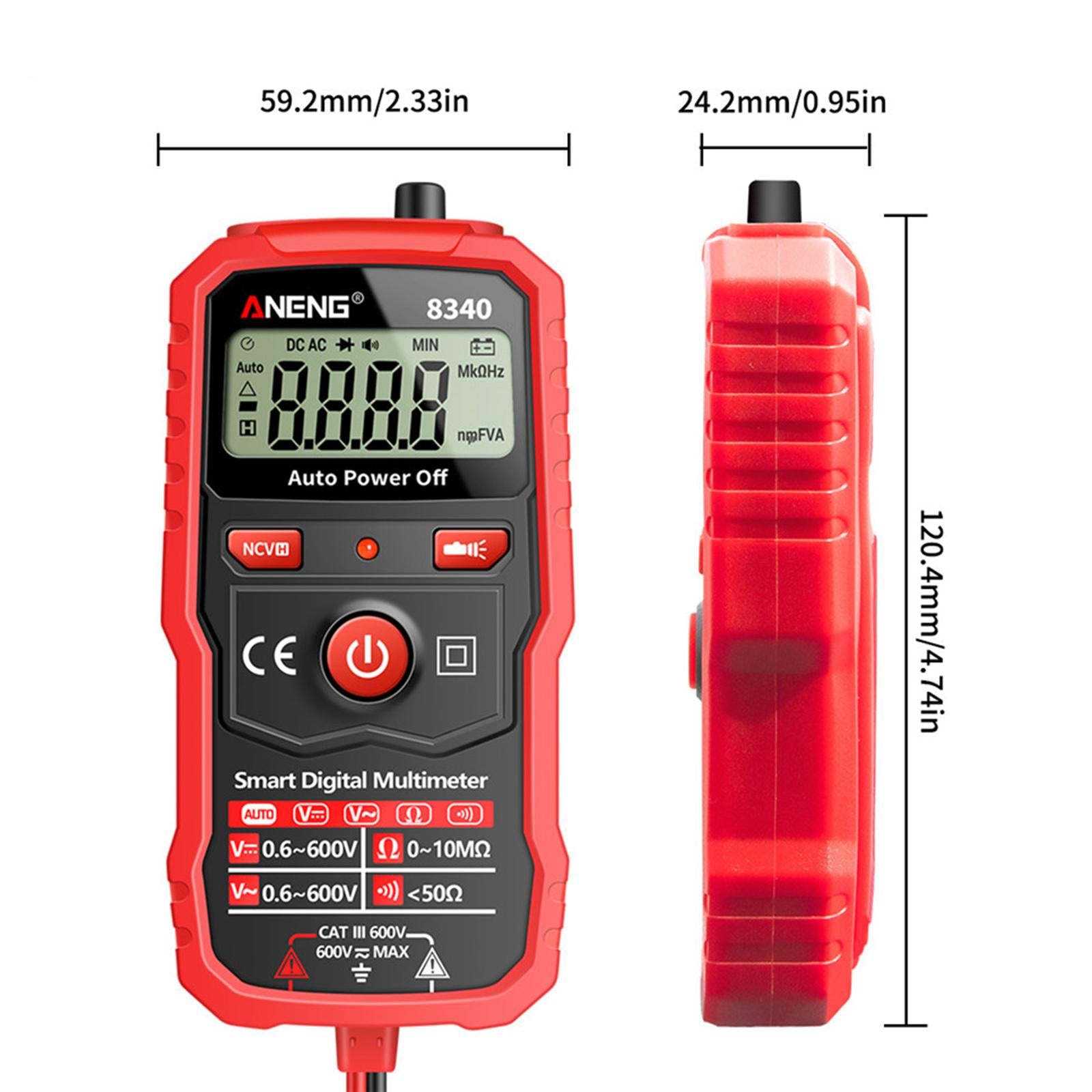 Digital Multimeter Intelligent Multimeter Voltmeter for Circuit Repair Home