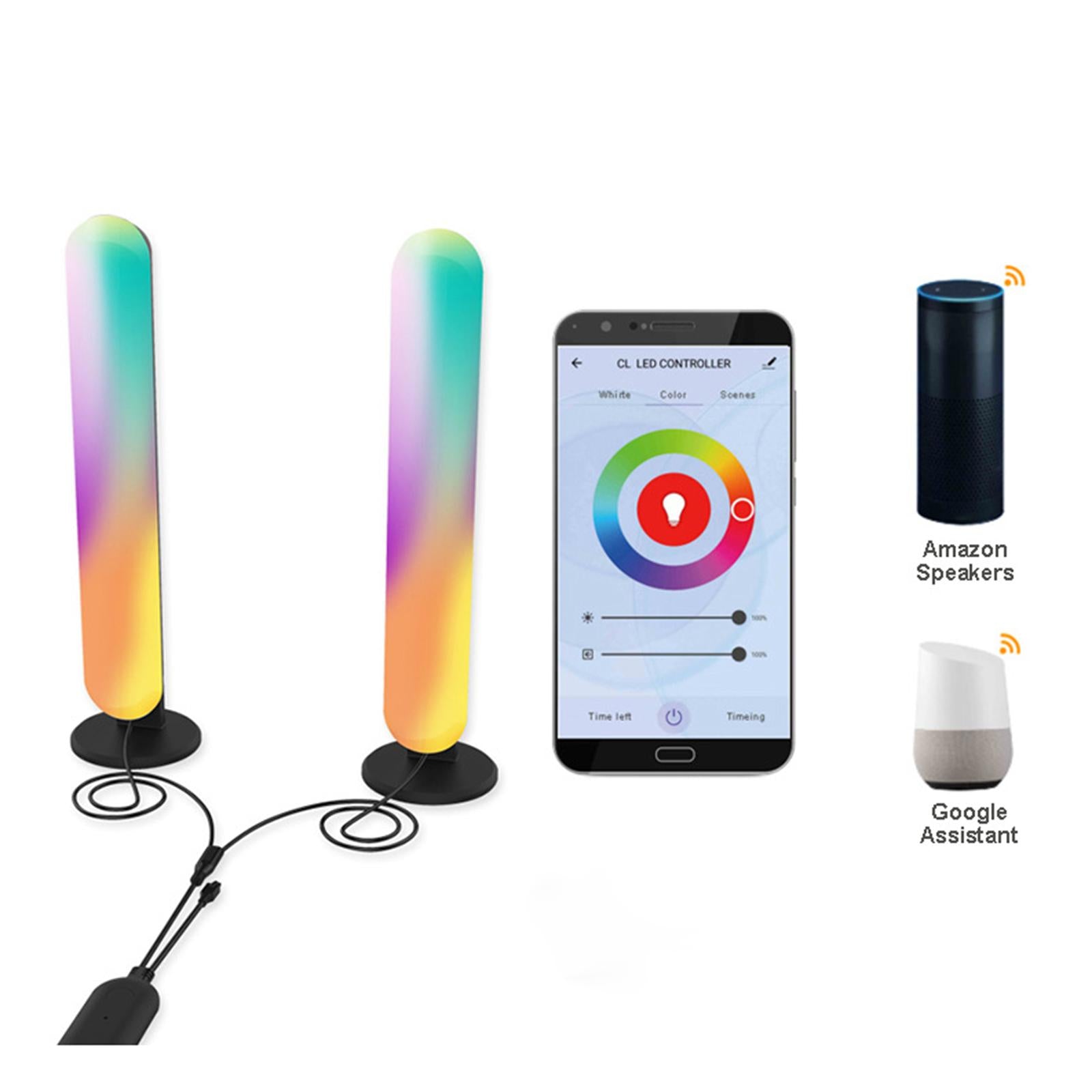 WiFi LED Ambient Light RGB Multi-Mode Flow for TV Gaming Sync with Music