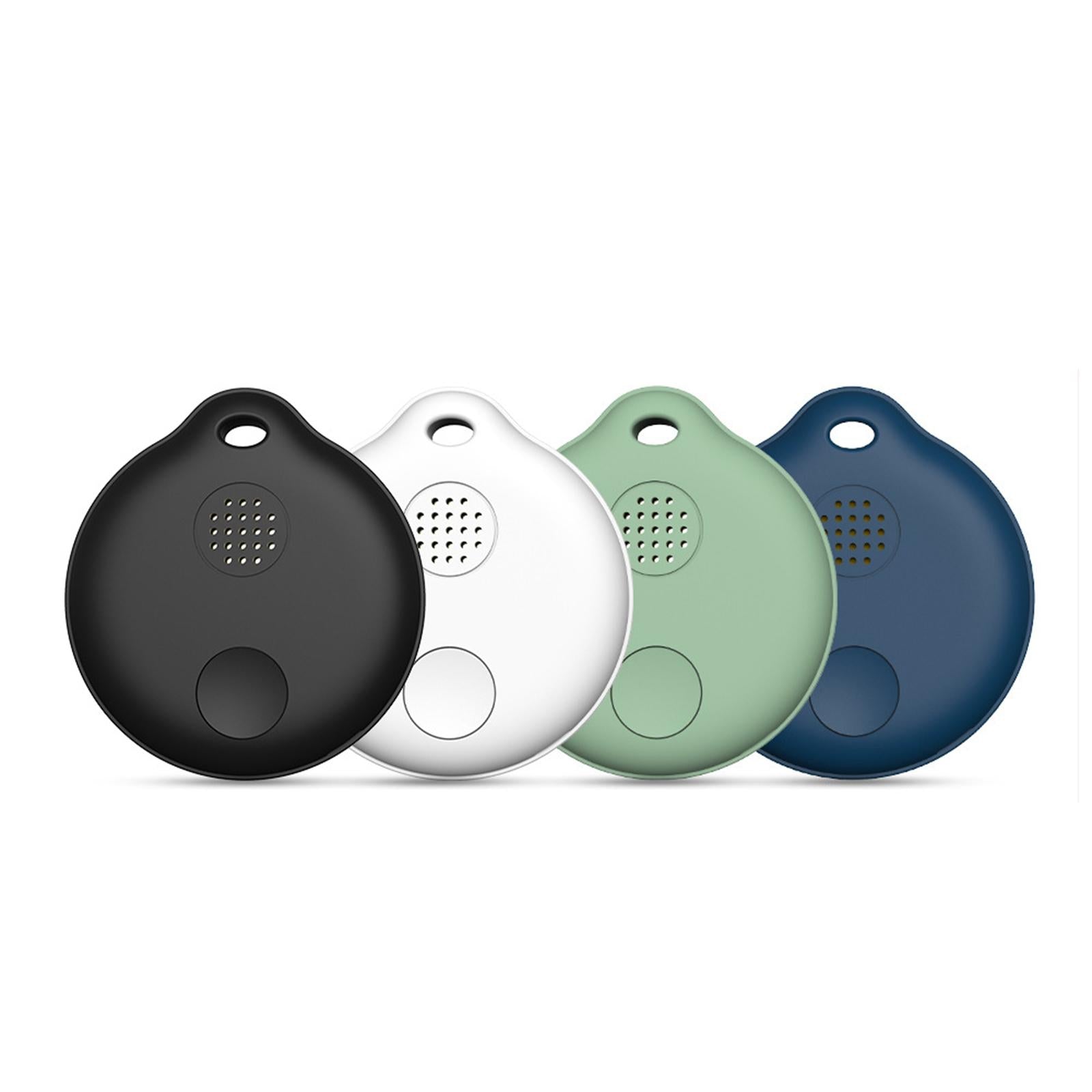 Bluetooth Tracker Anti-Lost Alarm Round Mini for Keys Wallets Luggages Kid Blue