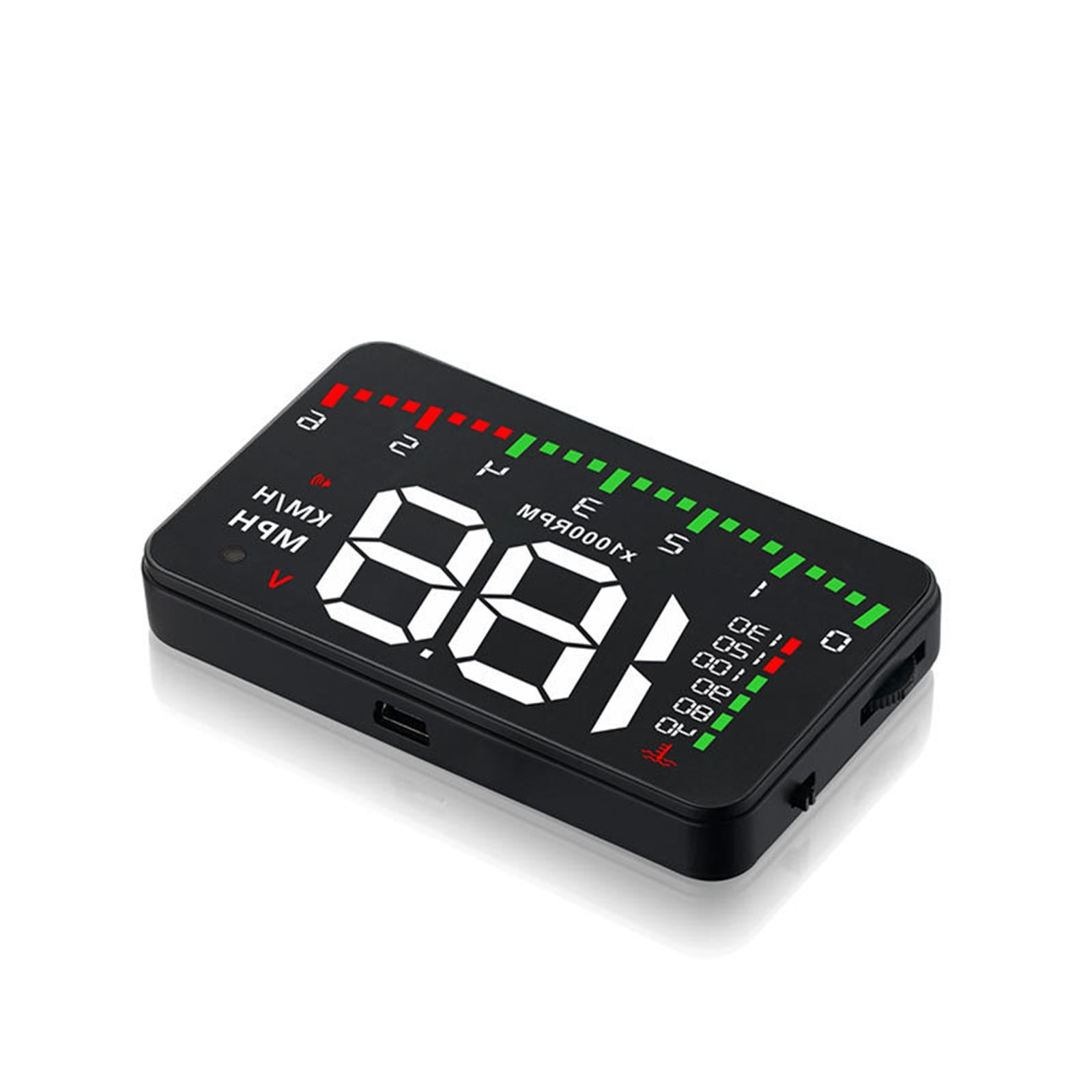 3.5inch HUD Head up Projector Display A900 OBD2 Digital Speedometers Display