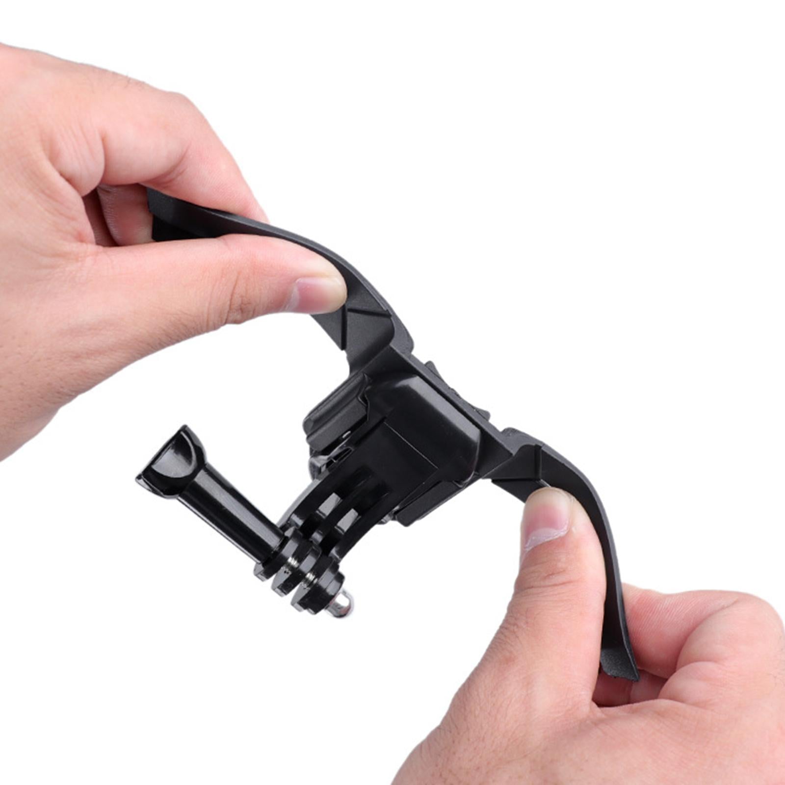 Motocross Holder PVC ABS Non-Slip Resilient Stable Black for GoPro Hero