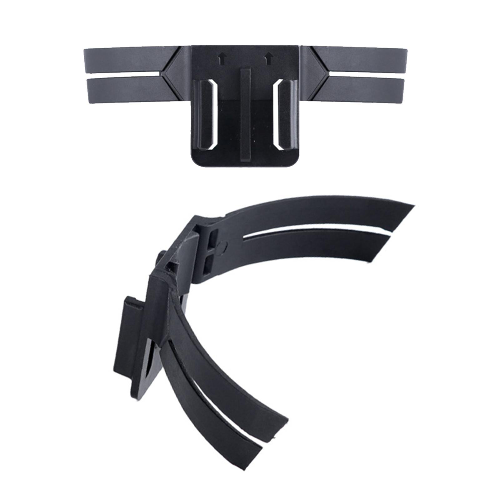 Motocross Holder PVC ABS Non-Slip Resilient Stable Black for GoPro Hero