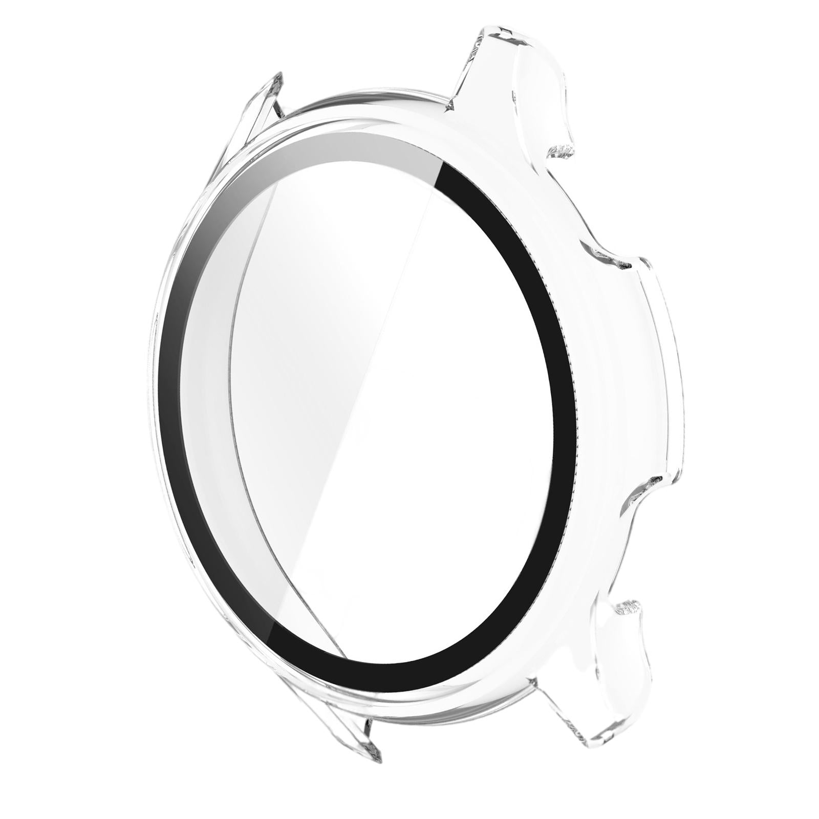 Bumper Case Cover W/ Screen Protector super-Thin PC for Watch T1 White