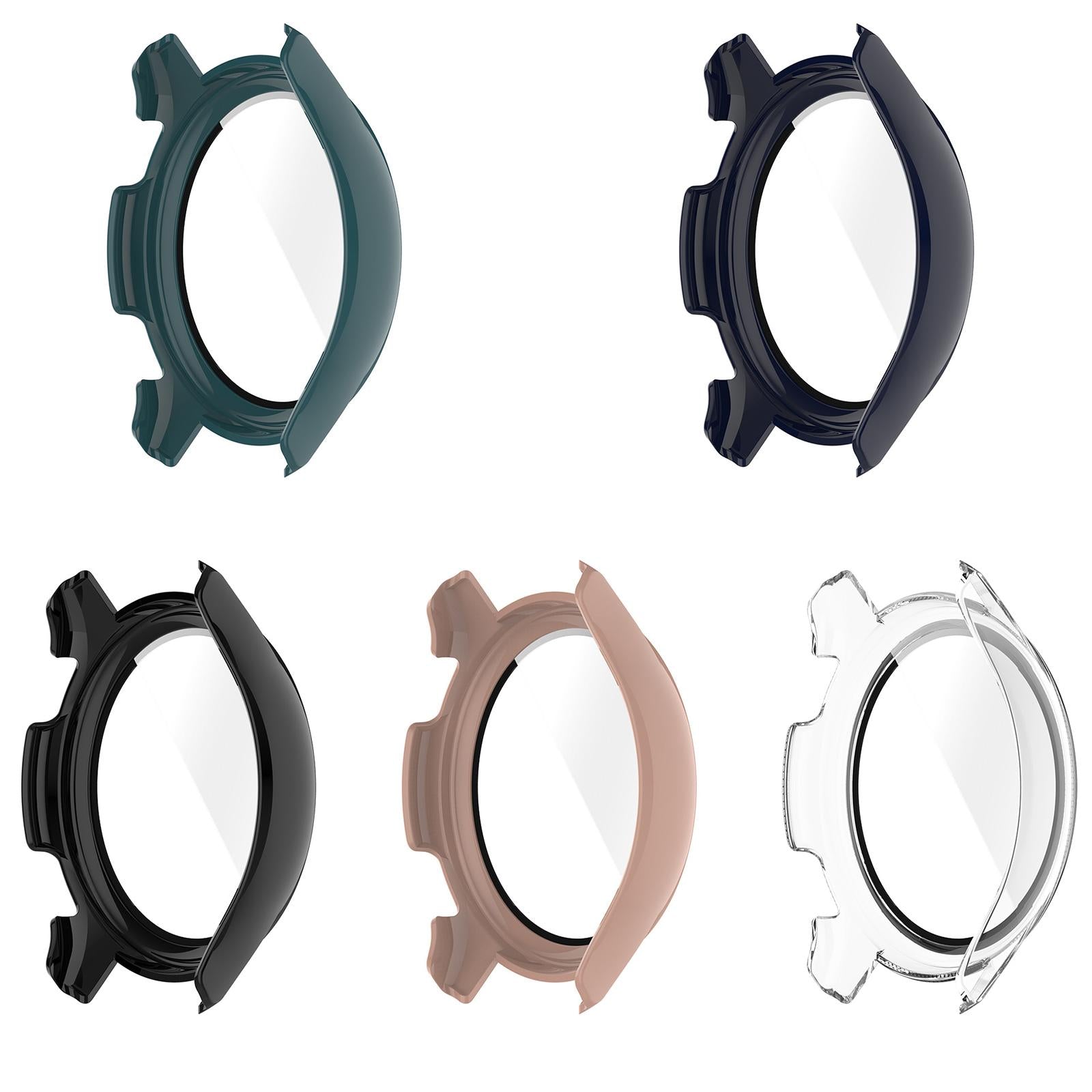 Bumper Case Cover W/ Screen Protector super-Thin PC for Watch T1 Blue