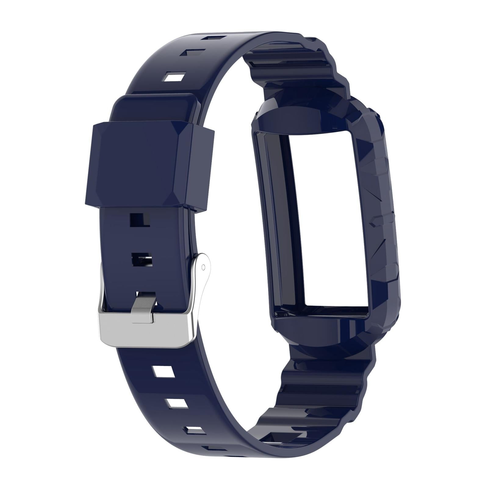 Silicone Wristband Comfortable for Charge5/4/4SE/3/3SE Smartwatches Blue