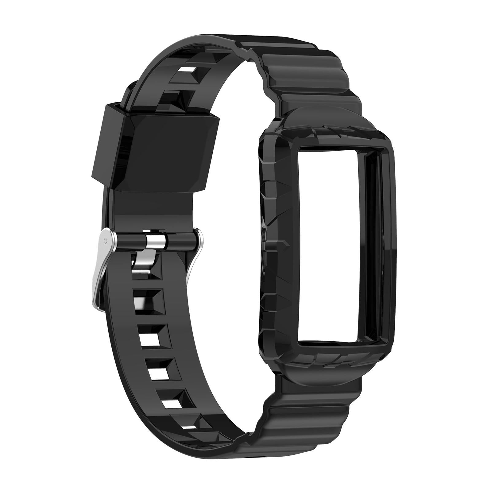 Silicone Wristband Comfortable for Charge5/4/4SE/3/3SE Smartwatches Blue