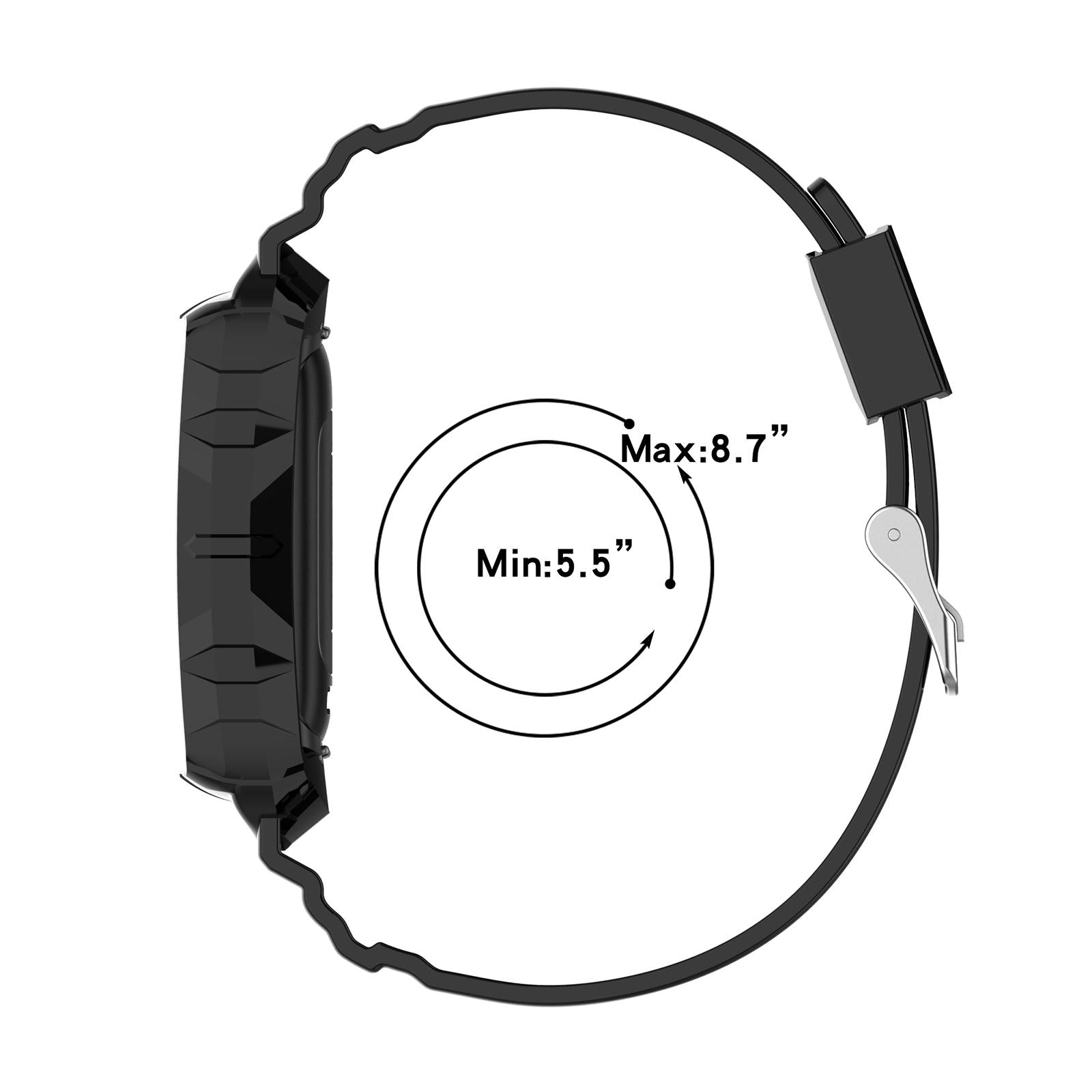 Silicone Wristband Comfortable for Charge5/4/4SE/3/3SE Smartwatches Grey