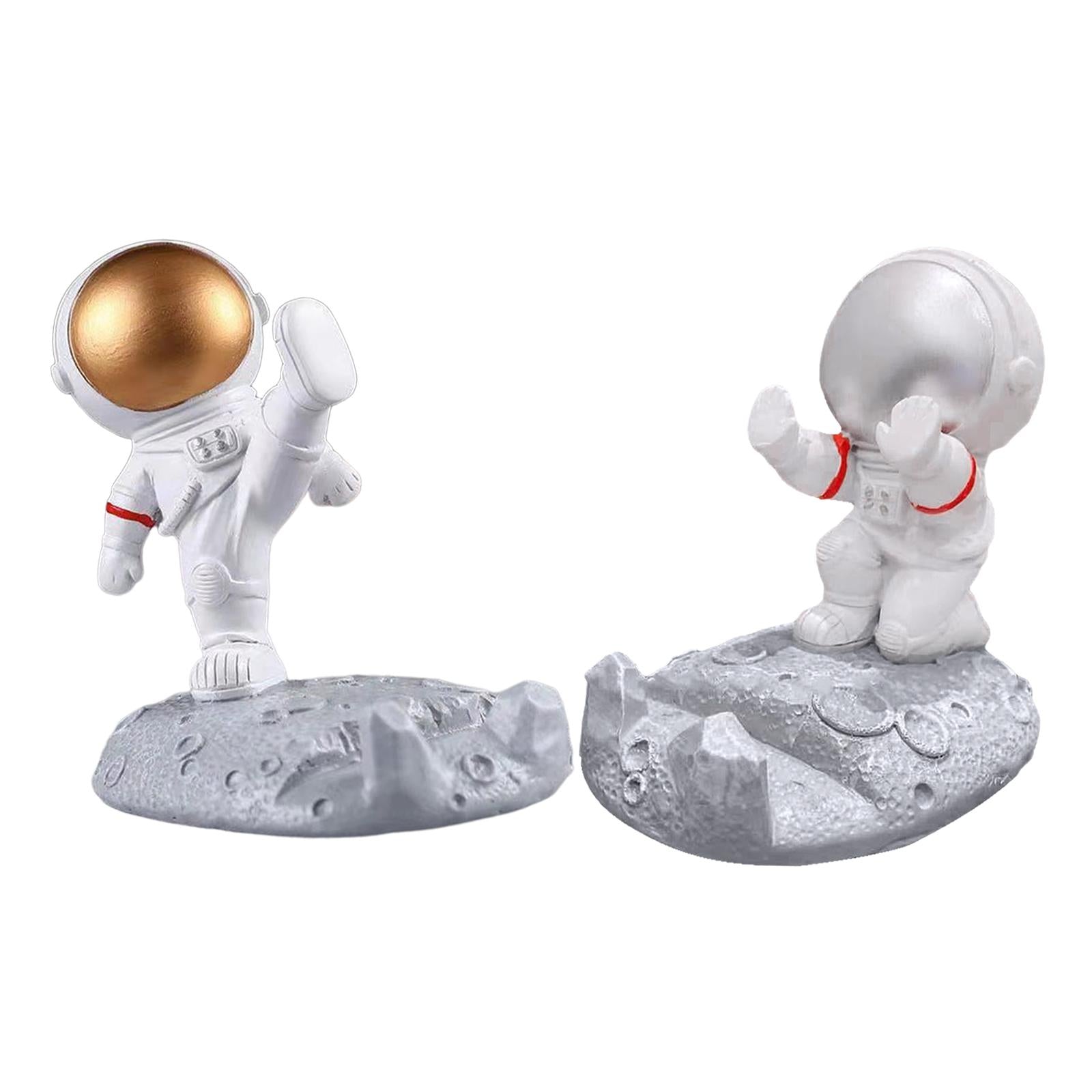 Universal Mobile Phone Holder Smartphone Resin Statue Decoration gold