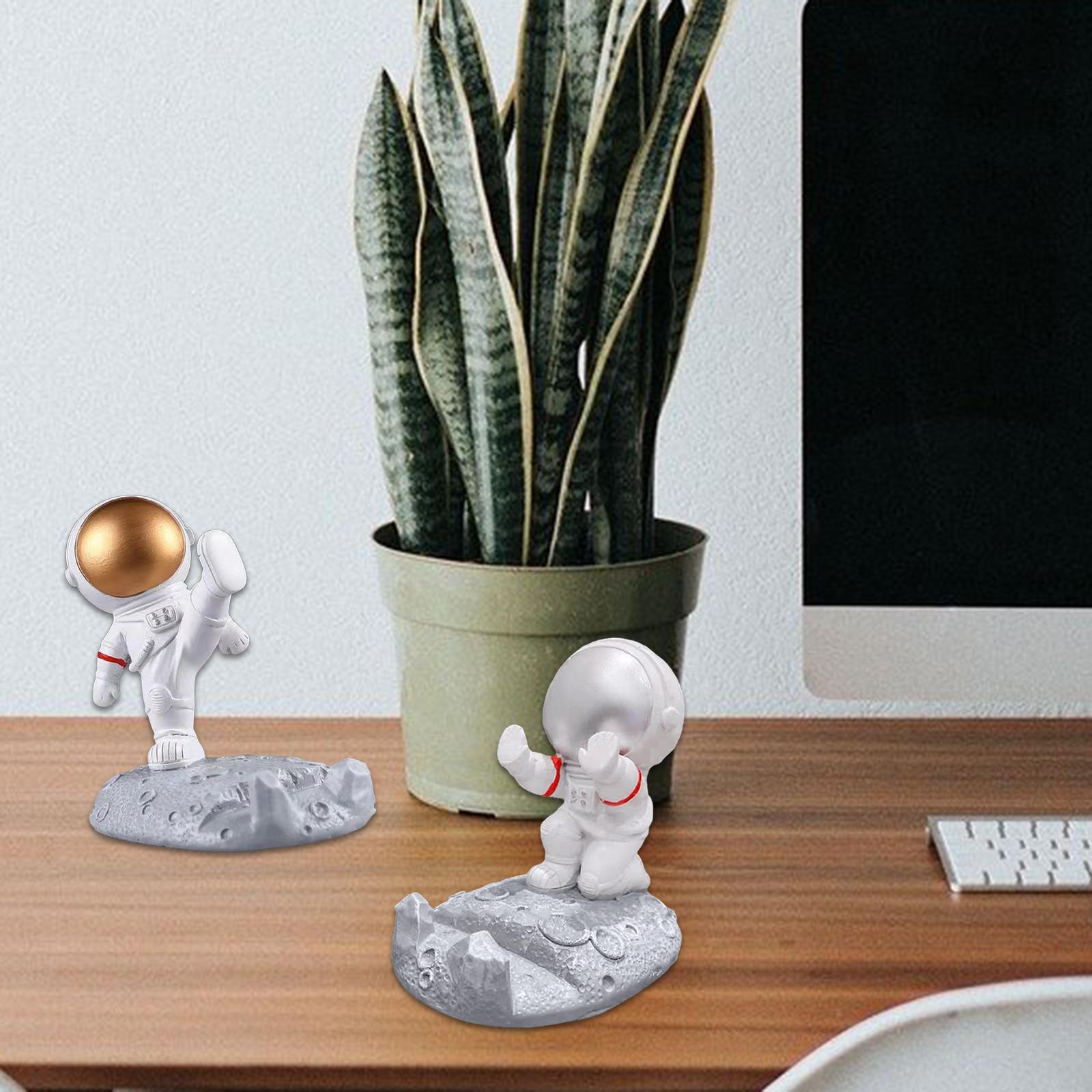 Universal Mobile Phone Holder Smartphone Resin Statue Decoration gold