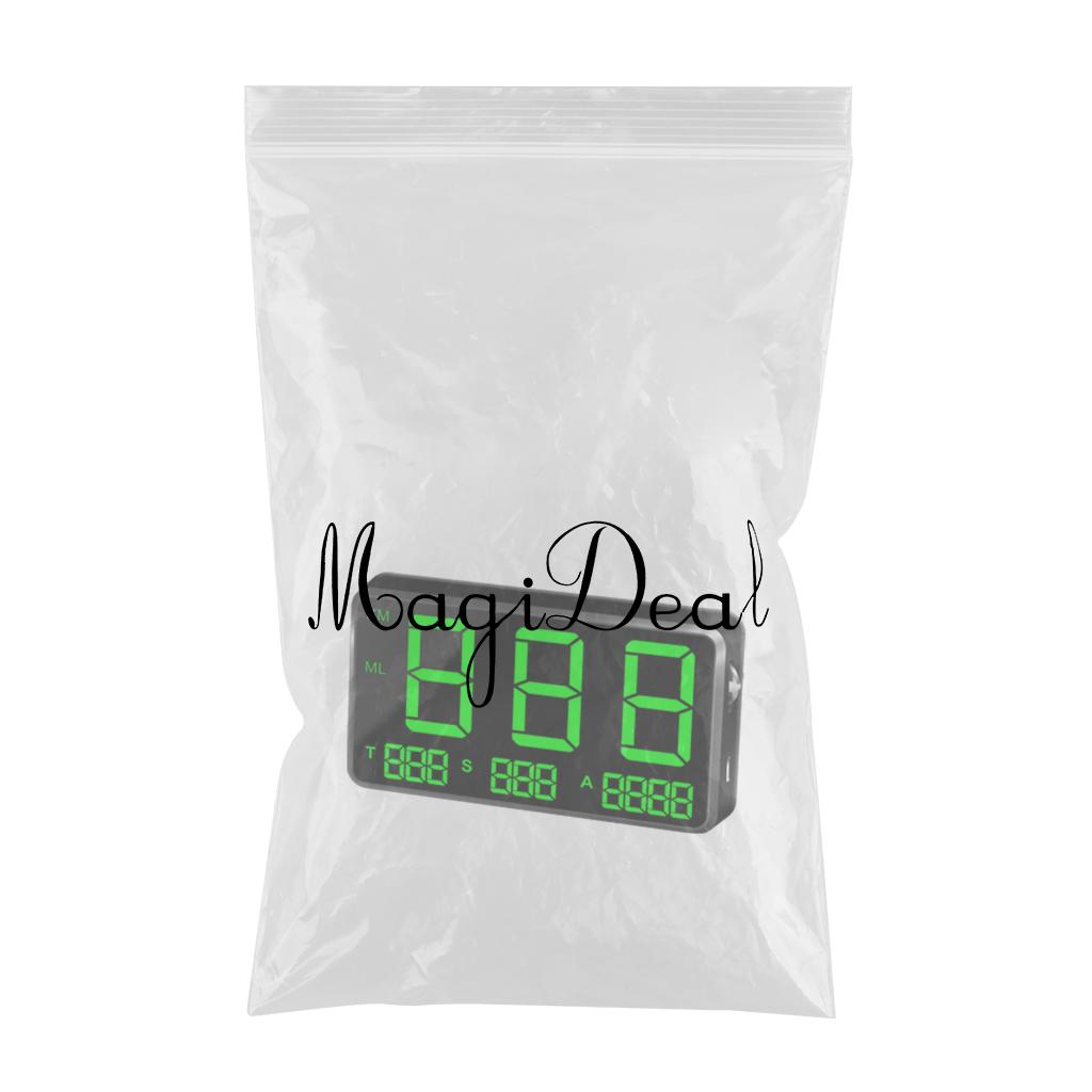 Large Screen Speedometer HUD for Private Cars Motorcycle Bicycle Pallets