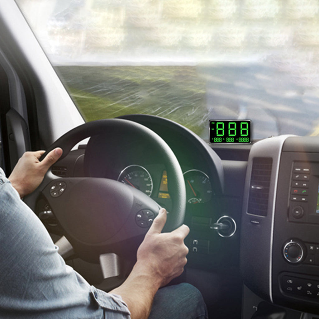 Large Screen Speedometer HUD for Private Cars Motorcycle Bicycle Pallets