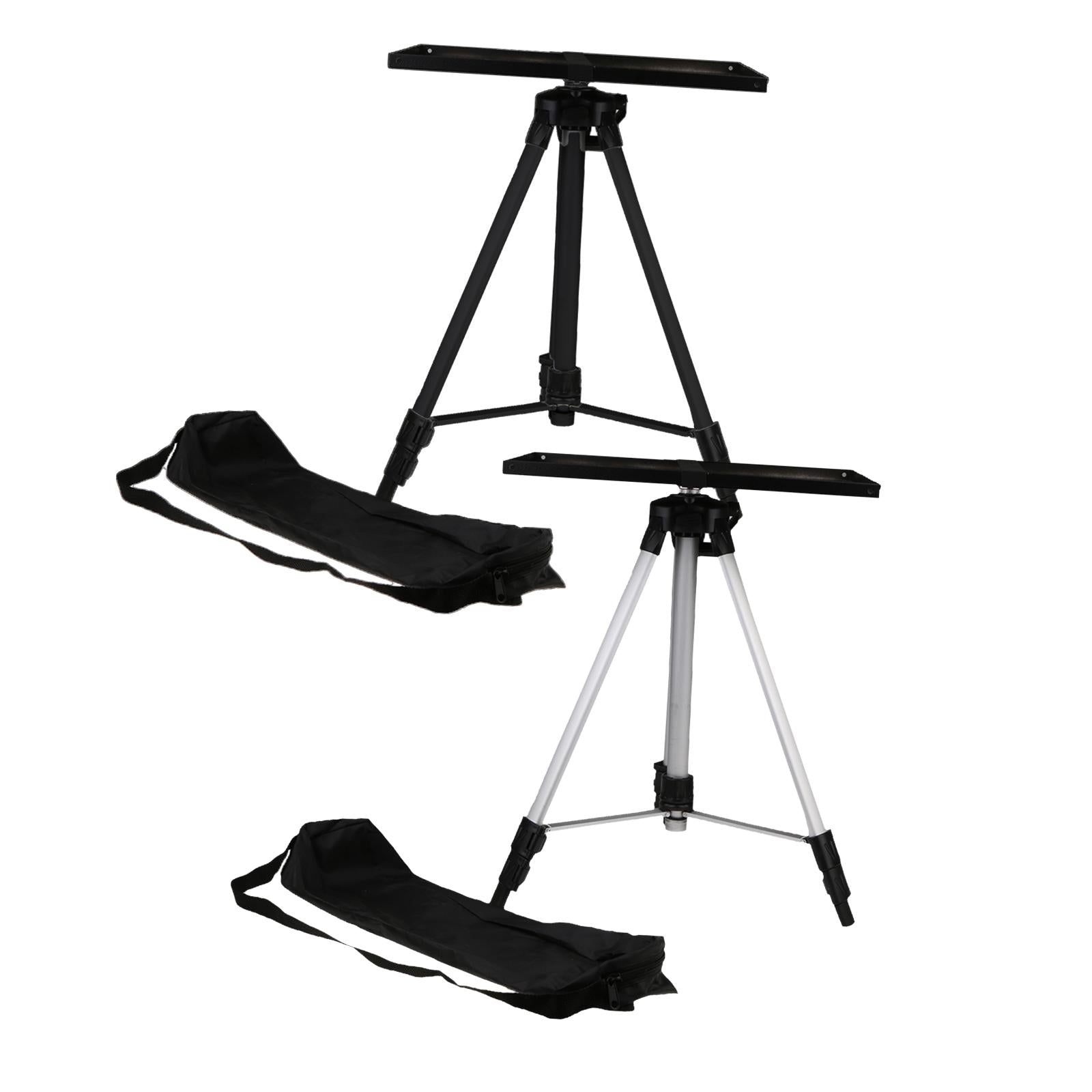 Projector Tripod Stand, with Tray DJ Racks for WORKSTATION Studio Home 1.2M Black