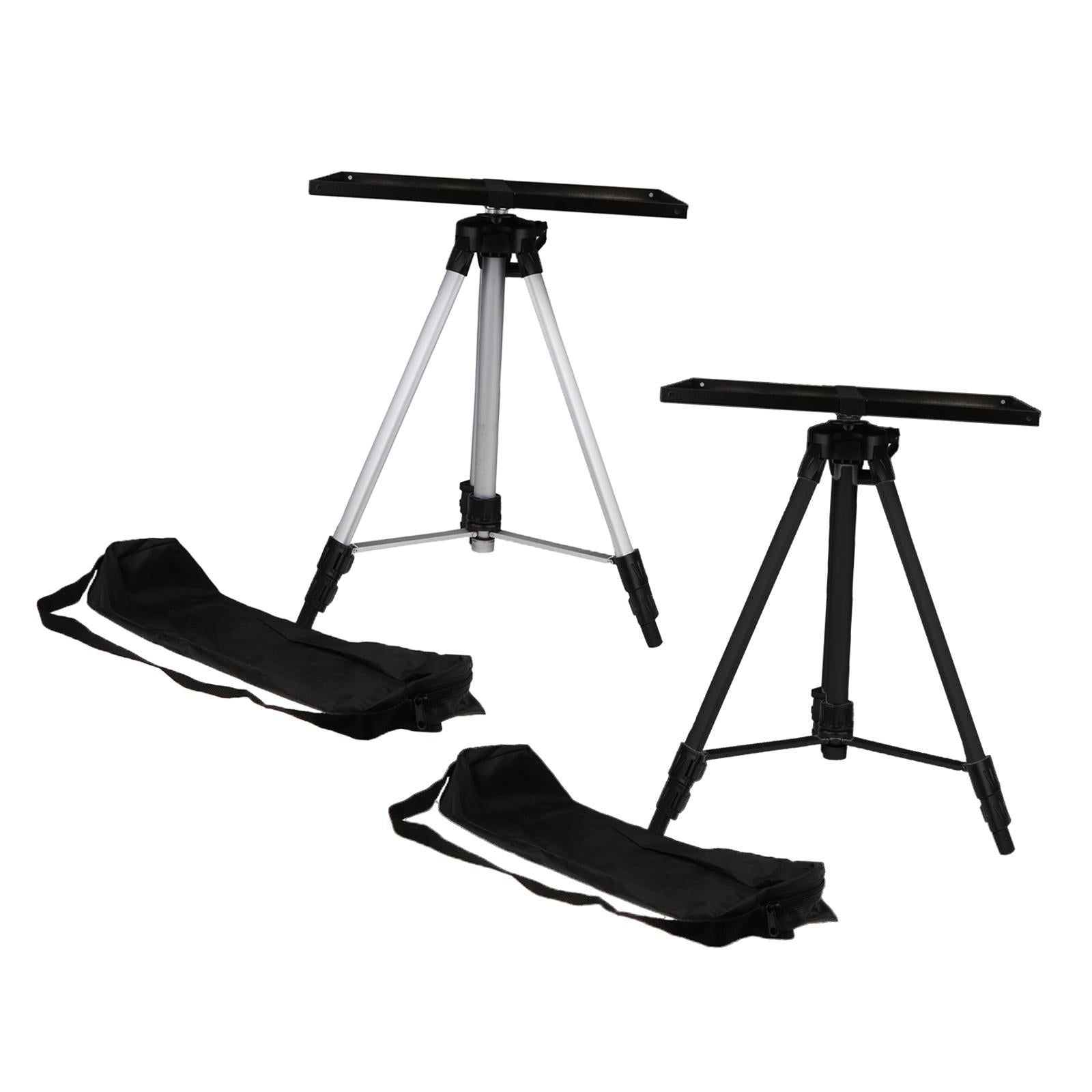 Projector Tripod Stand, with Tray DJ Racks for WORKSTATION Studio Home 1.2M Black