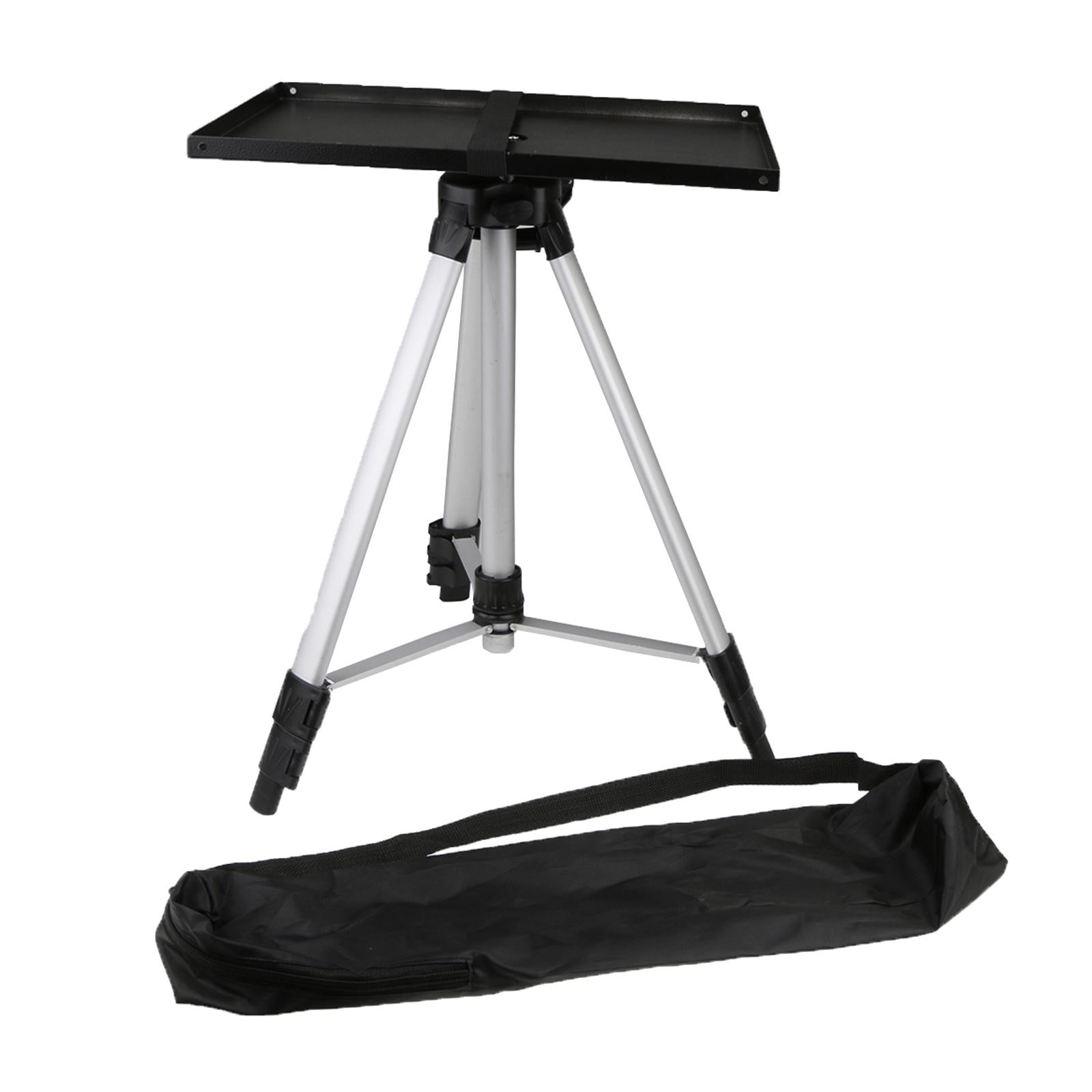 Projector Tripod Stand, with Tray DJ Racks for WORKSTATION Studio Home 1.15M Silver