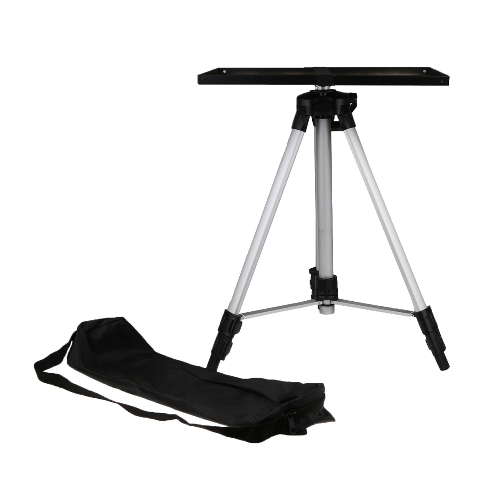 Projector Tripod Stand, with Tray DJ Racks for WORKSTATION Studio Home 1.15M Silver