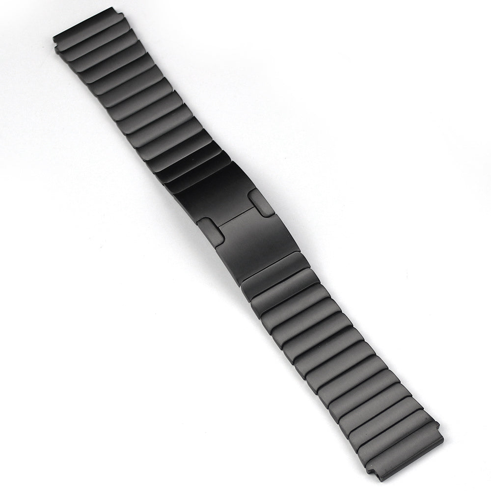 22mm Stainless Steel Quick Release Smart Watch Band Bracelet Strap Replacement for Huawei Watch GT 2 Pro Porsche - Black