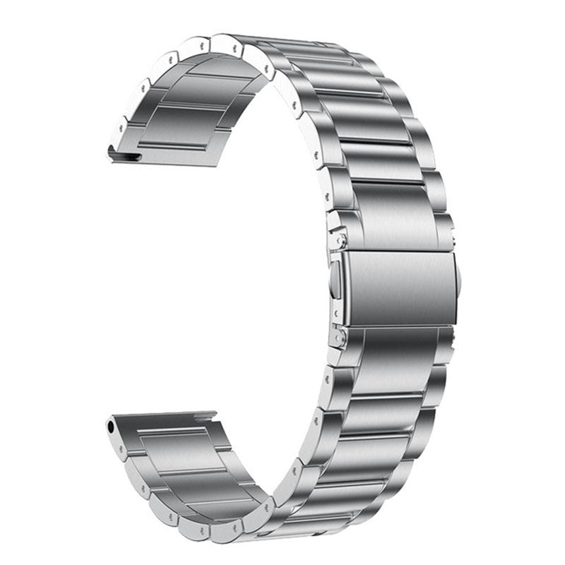For Huawei Watch Fit mini / Watch B3 / B6 Quick Release Watch Strap Titanium Steel Watch Band 16mm Replacement Strap with Folding Clasp - Silver