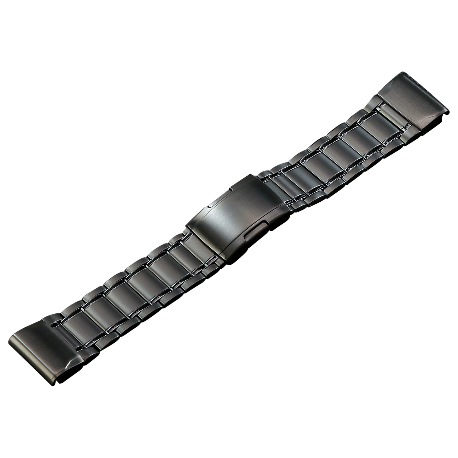 Quick Release Watch Band for Garmin Tactix 7 Pro / Fenix 7X / 6X Pro , 26mm 5 Beads Titanium Steel Watch Strap - Grey