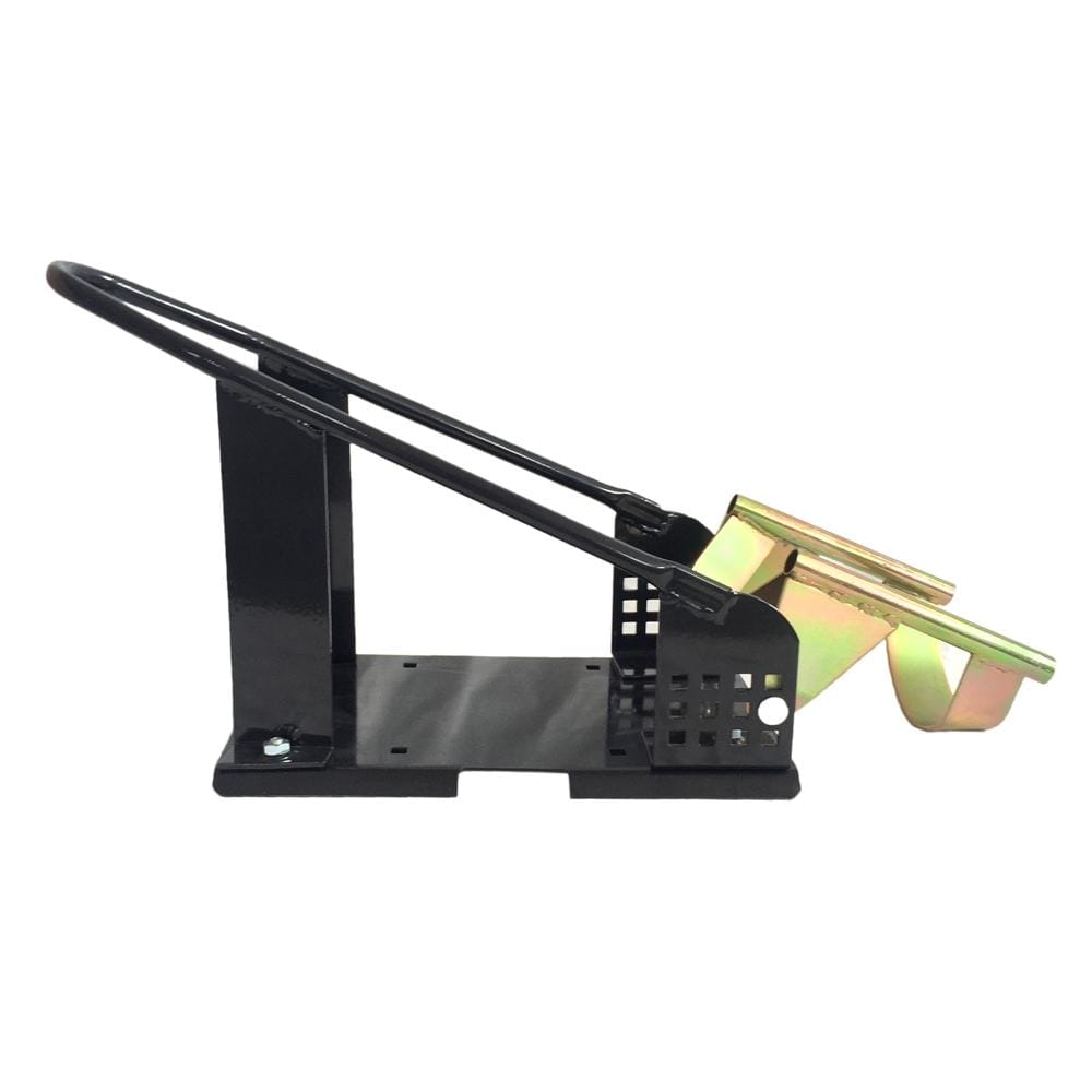 Adjustable Steel Motorcycle Front Wheel Chock for Almost Any Motorcycle Front Wheel (Gold)