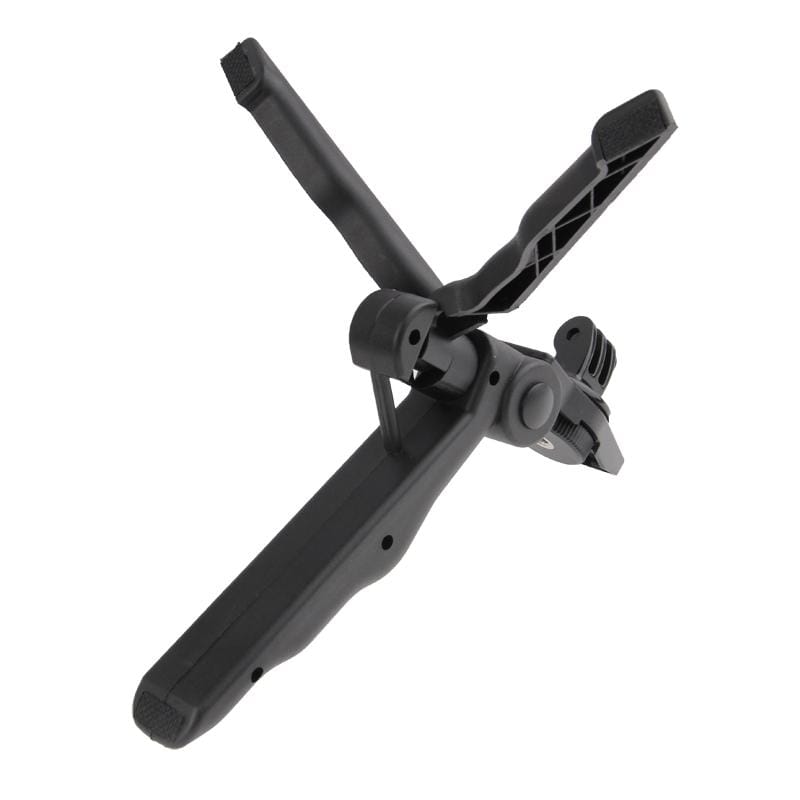 Portable Folding Desktop Stand Rotation Tripod for GoPro (Black)