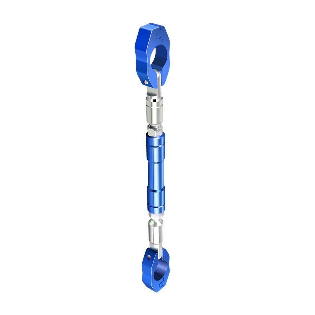 Motorcycle Aluminium Alloy Adjustable Reinforce Bar Balance Bar Motorbike Parts (Blue)