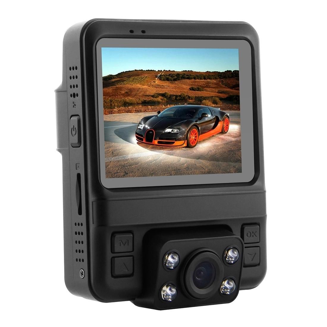 GS65H Car DVR Camera 2.4 inch LCD Screen HD 1080P 150 Degree Wide Angle Viewing, Support Motion Detection / TF Card / G-Sensor / HDMI (Black)