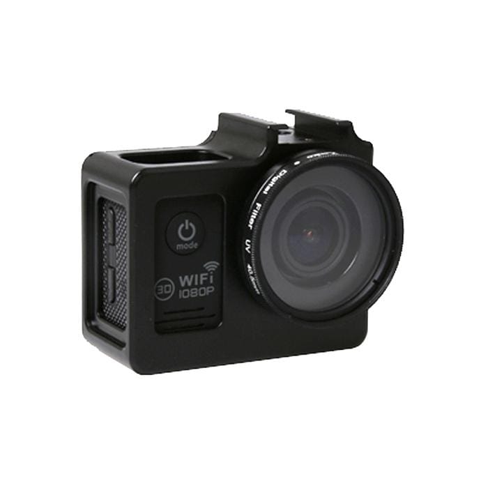 SG169  Universal Aluminum Alloy Protective Case with 40.5mm UV Filter & Lens Protective Cap for SJCAM SJ4000 & SJ4000 Wifi & SJ4000+ Wifi & SJ6000 & SJ7000 Sport Action Camera (Black)