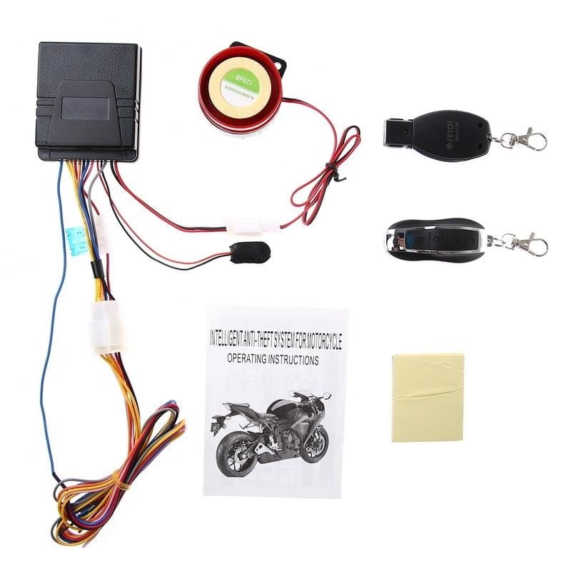 FEYCH Motorcycle Anti-theft Security Alarm System Remote Control Engine Start 12V