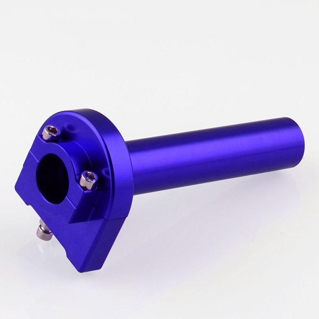 MB-MH004-BK Motorcycle Modification Accessories Universal Aluminum Throttle Handle (Blue)
