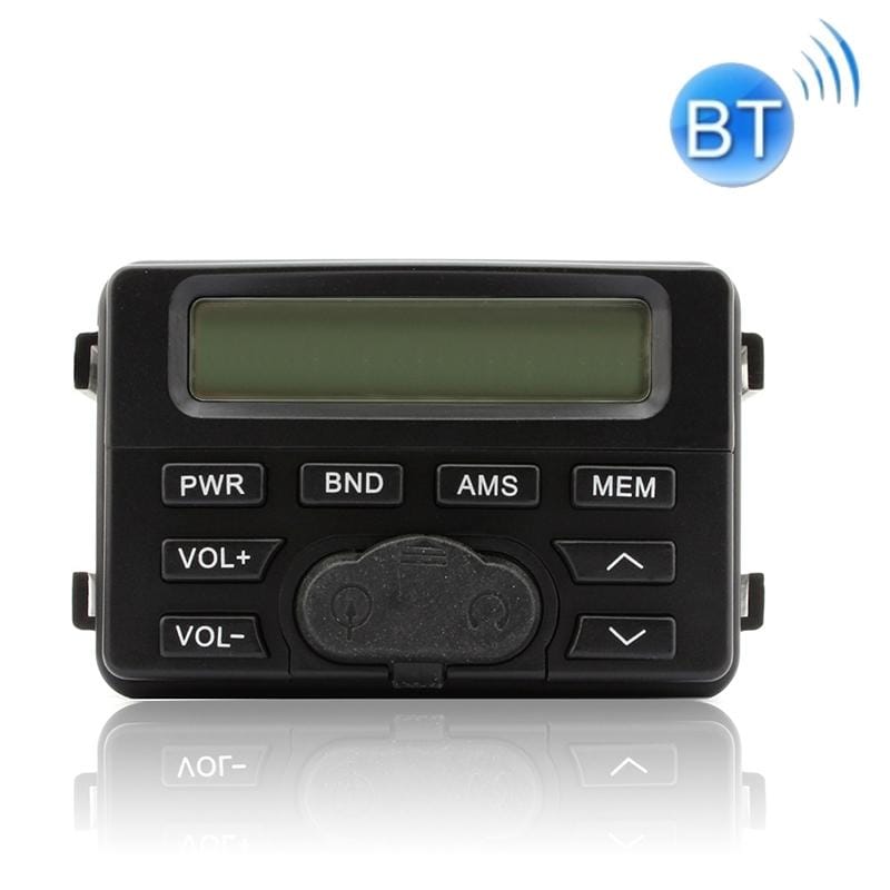 AOVEISE MT723 Motorcycle Waterproof Bluetooth Speaker Supports External MP3 Player FM Radio (Black)