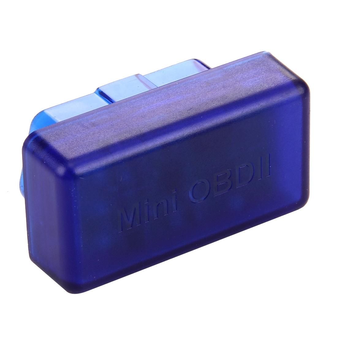 B21 Mini OBDII Bluetooth 2.0 Car Diagnostic Scanner Tool, Support 7 Protocols (Blue)