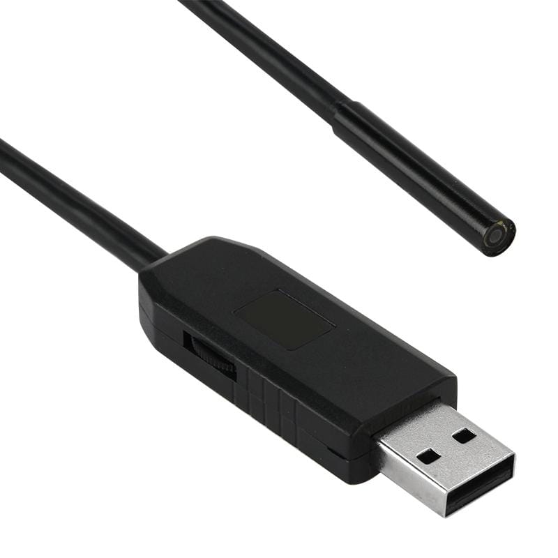 Waterproof USB Endoscope Inspection Camera with 6 LED, Length: 25m, Lens Diameter: 5.5mm