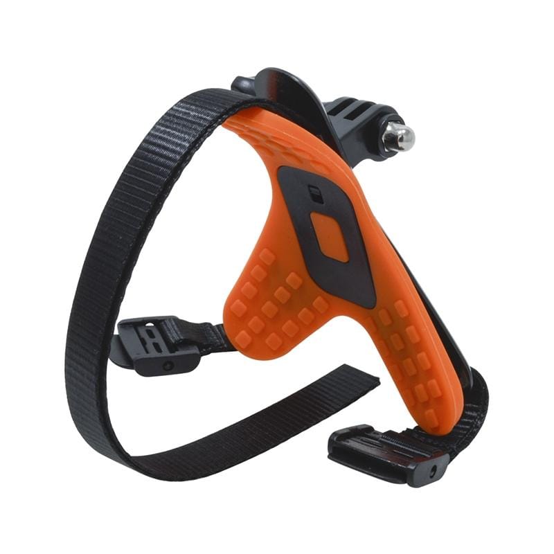 PULUZ Motorcycle Helmet Chin Strap Belt Mount for GoPro HERO9 Black / HERO8 Black / HERO7 /6 /5 /5 Session /4 Session /4 /3+ /3 /2 /1, Xiaoyi and Other Action Cameras