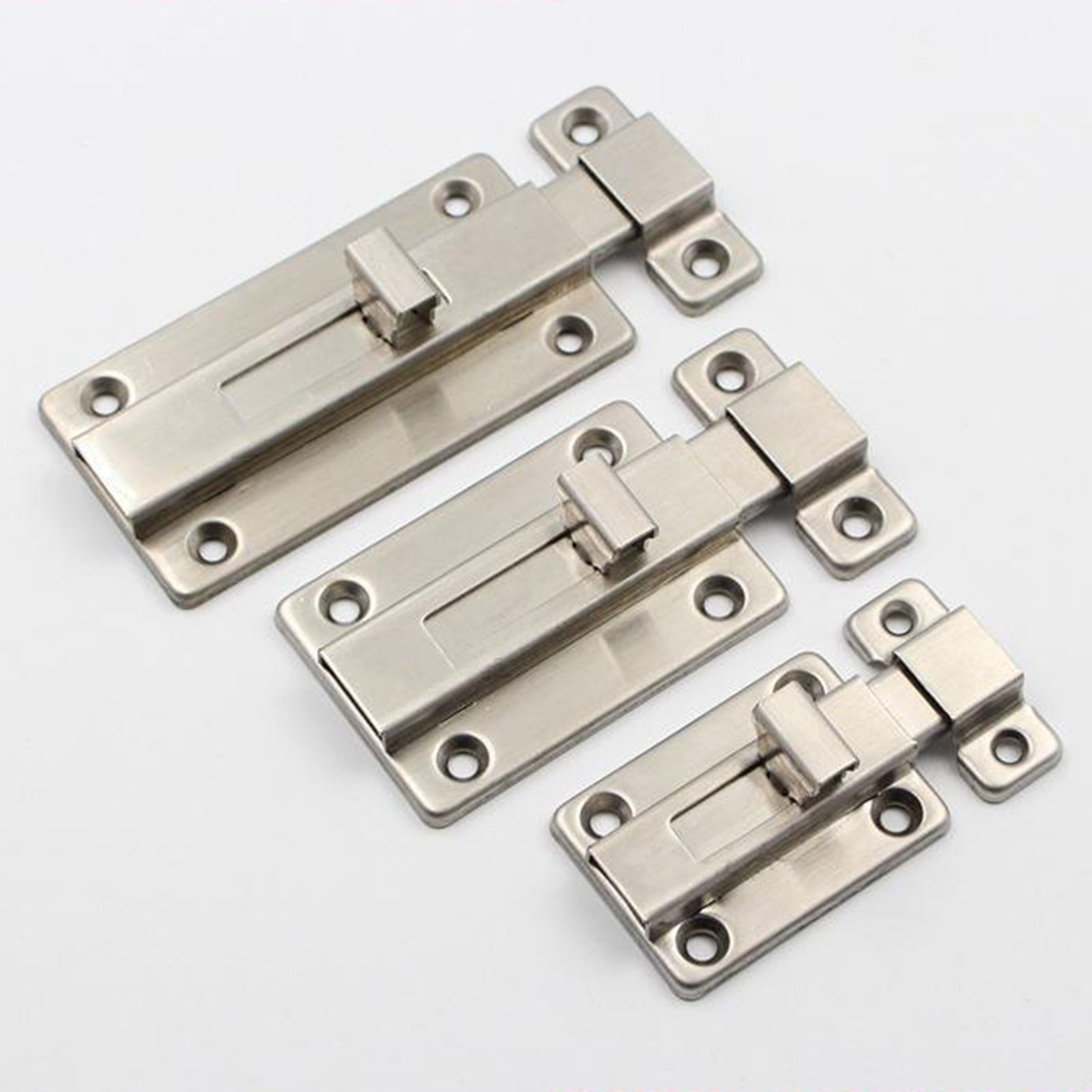 Heavy Duty Door Security Slide Latch Lock with Screws 2inch