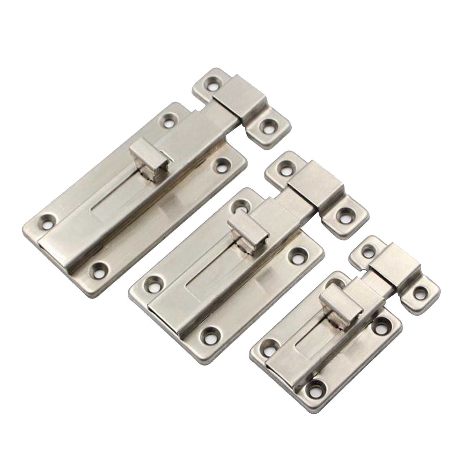 Heavy Duty Door Security Slide Latch Lock with Screws 2inch