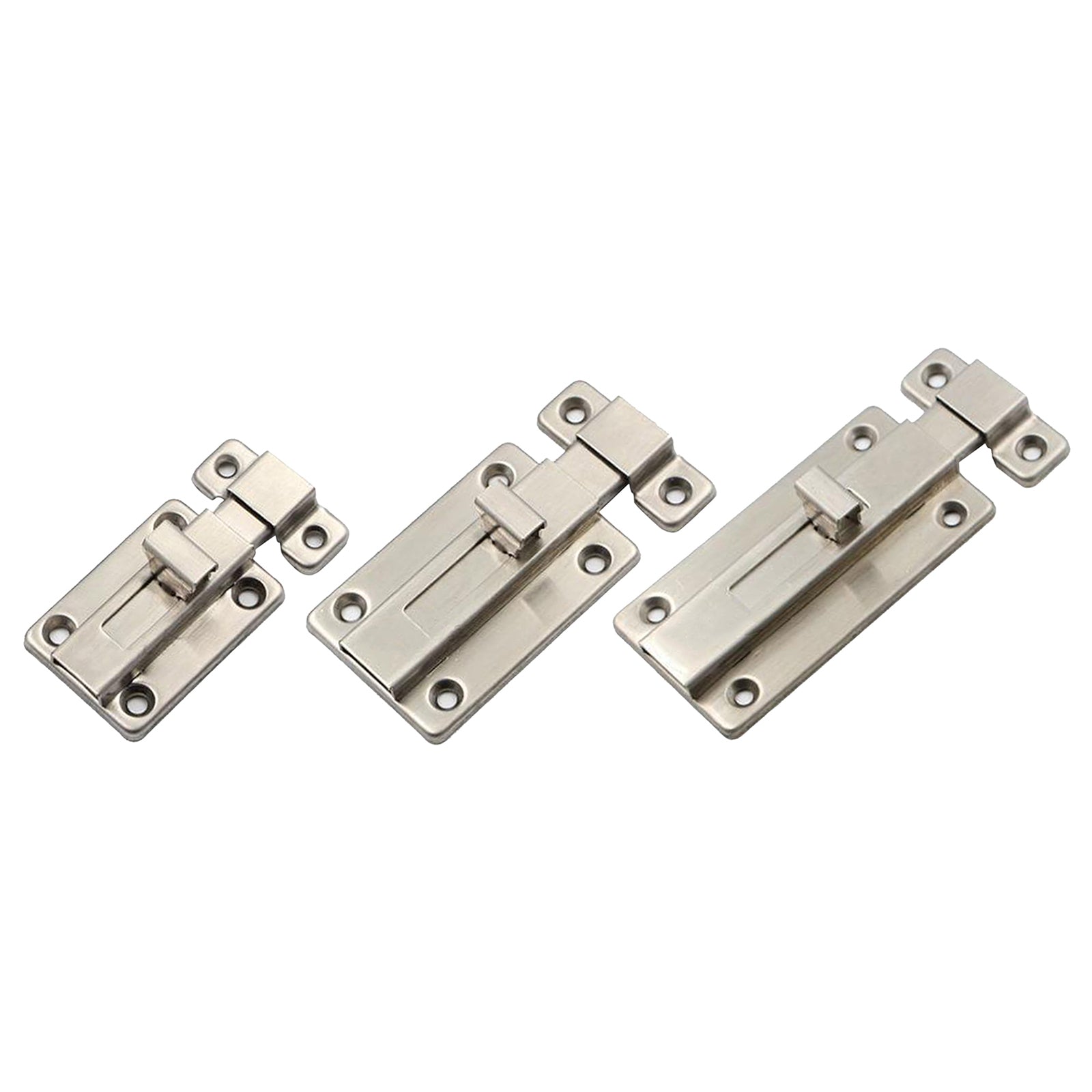 Heavy Duty Door Security Slide Latch Lock with Screws 2inch