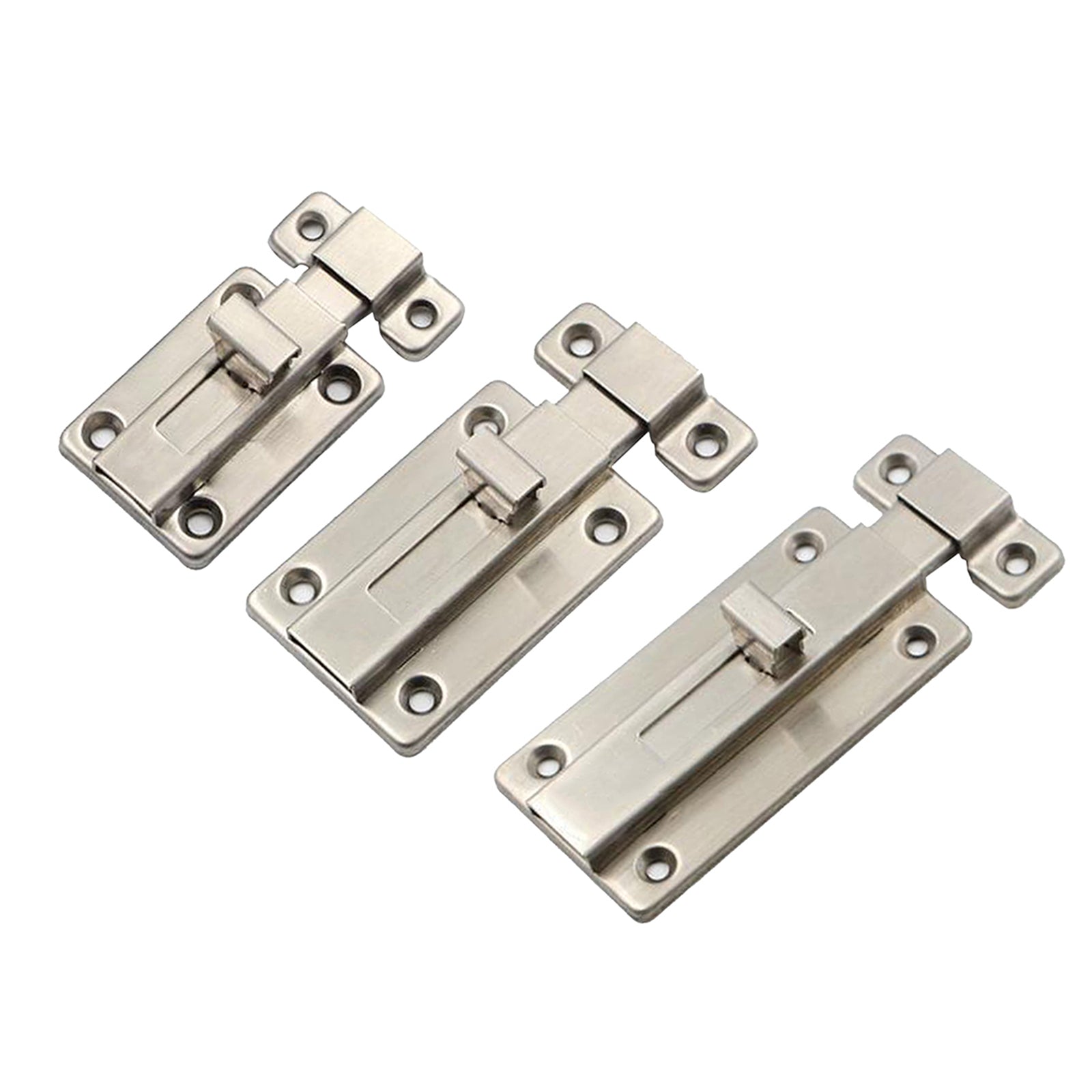 Heavy Duty Door Security Slide Latch Lock with Screws 2inch