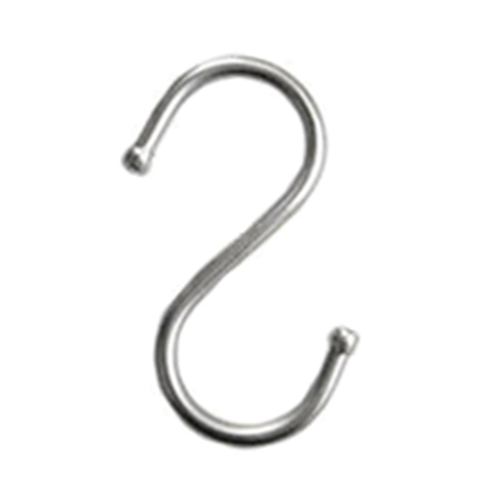 5pcs Stainless S Hooks Kitchen Meat Pan Utensil Clothes Hanger  65x18x18mm