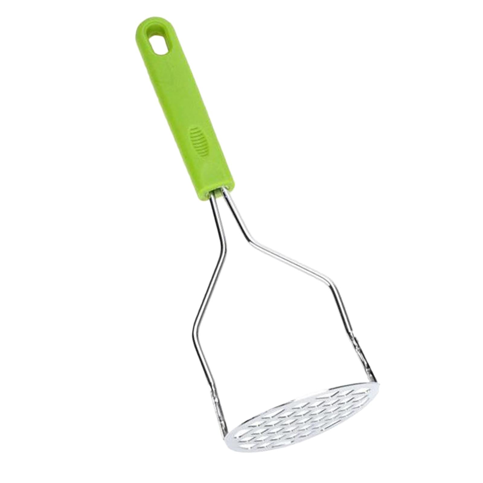 Potato Masher Stainless Steel for Tomato Vegetable Hand-Mashed Green