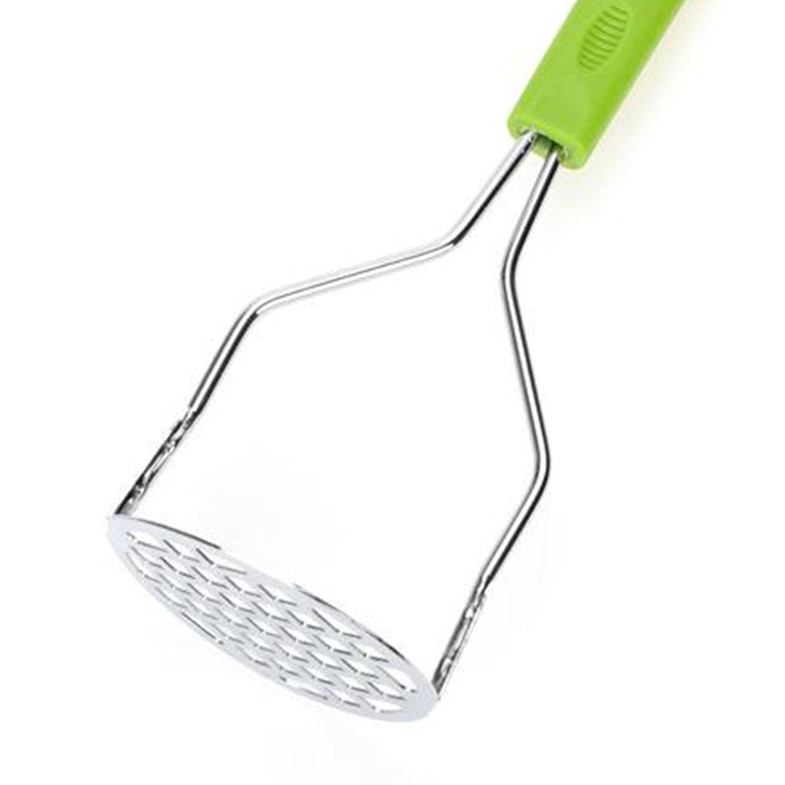 Potato Masher Stainless Steel for Tomato Vegetable Hand-Mashed Green
